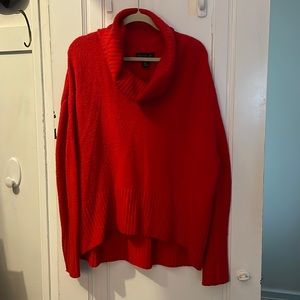 Wool Turtleneck Cowl neck Sweater